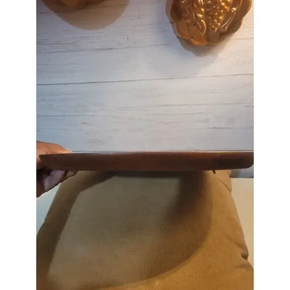 Carved Teak? Wood Tray Fish Wall Haitian Art Marked "The Red Carpet" - Picture 8 of 8